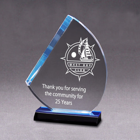 Personalized Acrylic Sail Award