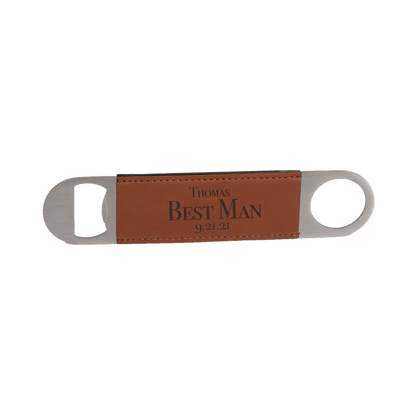 Personalized Leather & Metal Large Bottle Opener (5)