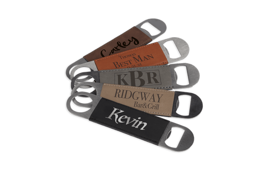 Personalized Leather & Metal Large Bottle Opener (5)