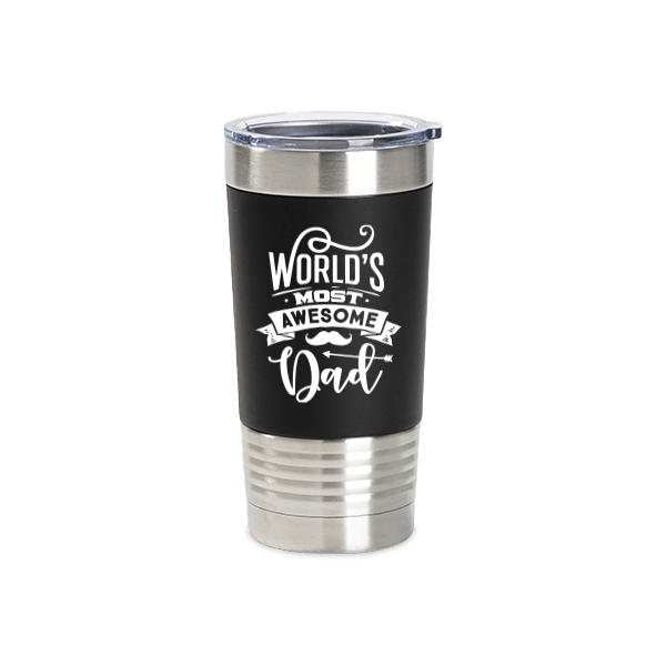 Personalized 20oz Stainless Steel Tumbler With Silicone Sleeve