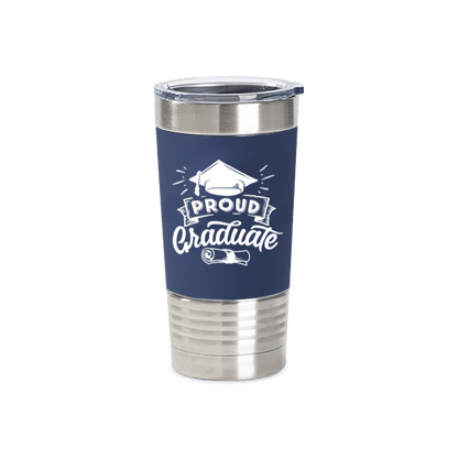 Personalized 20oz Stainless Steel Tumbler With Silicone Sleeve