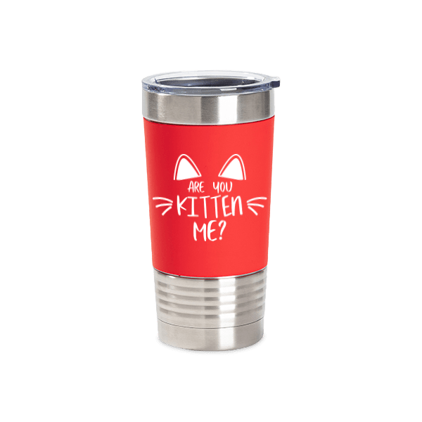 Personalized 20oz Stainless Steel Tumbler With Silicone Sleeve