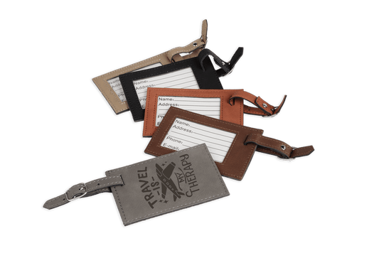 Personalized Leather Luggage Tag(5)