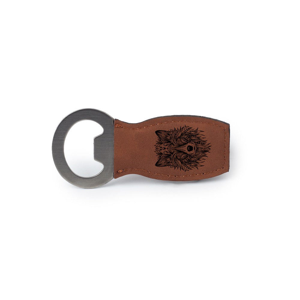 Personalized Leather & Metal Bottle Opener(5)