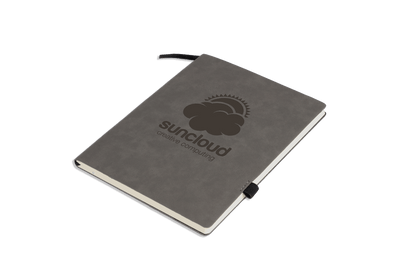 Personalized Leather-Like Notebook (7x9)