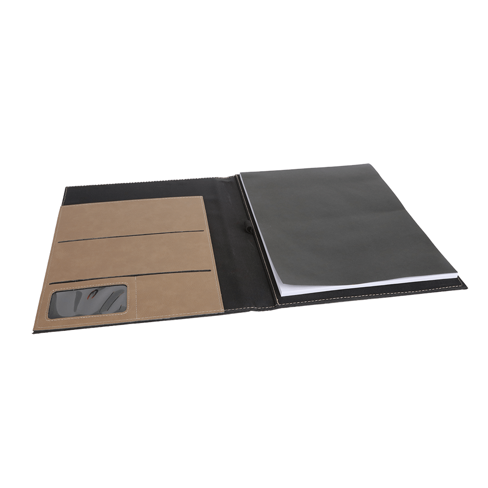 Personalized Leather-Like portfolio (9.5x12)