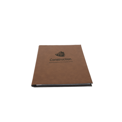 Personalized Leather-Like portfolio (9.5x12)